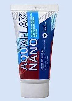 Уплотнительная паста Aquaflax Nano 80гр Сантехмастер