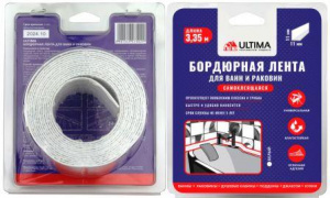 Бордюрная лента 19х19мм L=3,35м ULTIMA