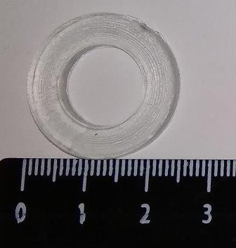 Прокладка 3/4" 13х24х3мм силикон Симтек
