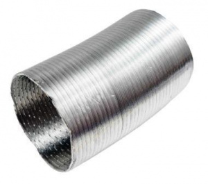 Воздуховод гофрированный D150 (1,5м) ERA
