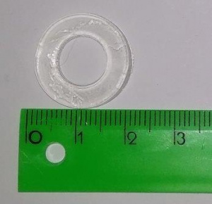 Прокладка 1/2" 10х19х2мм силикон Симтек