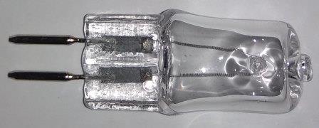 Лампа галогенная G5.3 230В 35Вт капсула JD прозрач.Luxwel