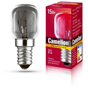 Лампа накаливания Е14 15Вт для духовок Camelion