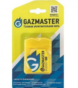 Нить уплотнительная GAZMASTER 25м Сантехмастер