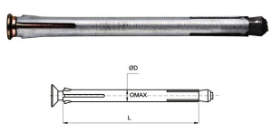 Анкер рамный М6 10х152 
