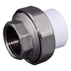 Американка PPR 20х1/2" ВР белая AQUALINK