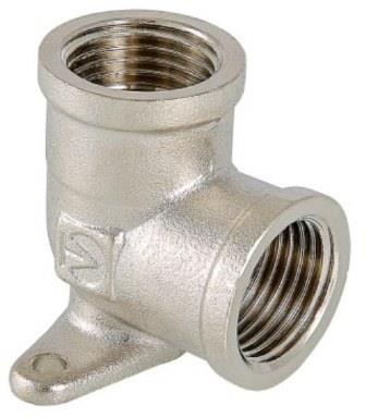 Водорозетка латунная 90гр ВР 1/2" никель VALTEC