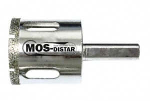 Сверло алмазное кольцевое 68мм (кафель, стекло, гранит 1-3кат.) MOS-DISTAR