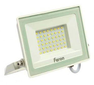 Прожектор светодиодный LED 50Вт 6400К IP65 (LL-921 белый) Feron