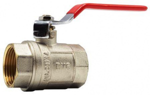 Кран шаровой ВР 1½" (Ду40) рычаг RVC