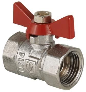 Кран шаровой ВР 3/4" (Ду20) бабочка Сompact VALTEC