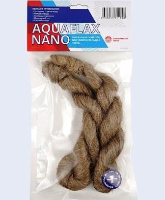 Лен сантехнический Aquaflax nano 100гр Сантехмастер