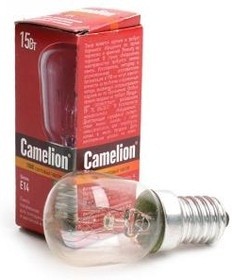 Лампа накаливания Е14 15Вт для холодильников Camelion