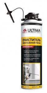Очиститель монтажной пены Professional 500мл ULTIMA