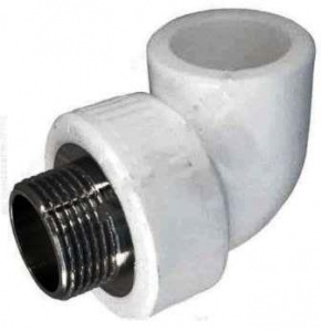 Угольник PPR комб 25х3/4" НР Valfex