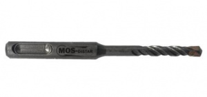 Бур по бетону 4х160мм 2-кромки SDS+ MOS-DISTAR
